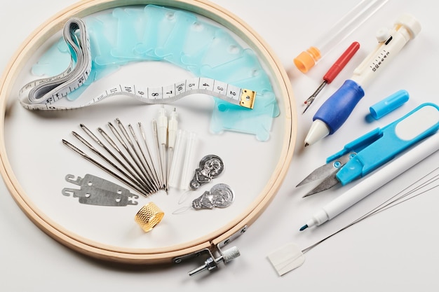 przykładowe hafty i nici